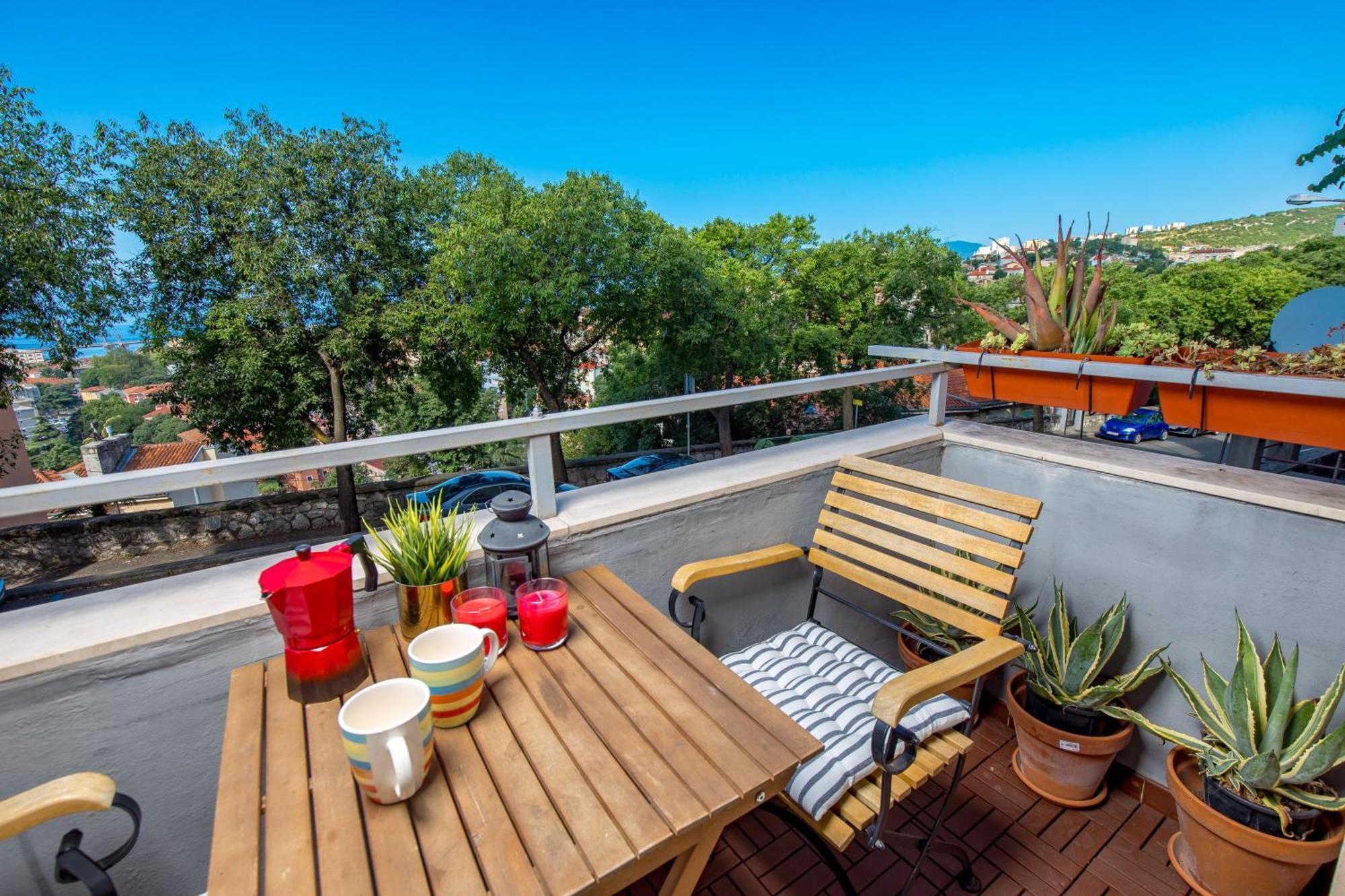 apartment Tiziano-Belveder Rijeka Eksteriør bilde