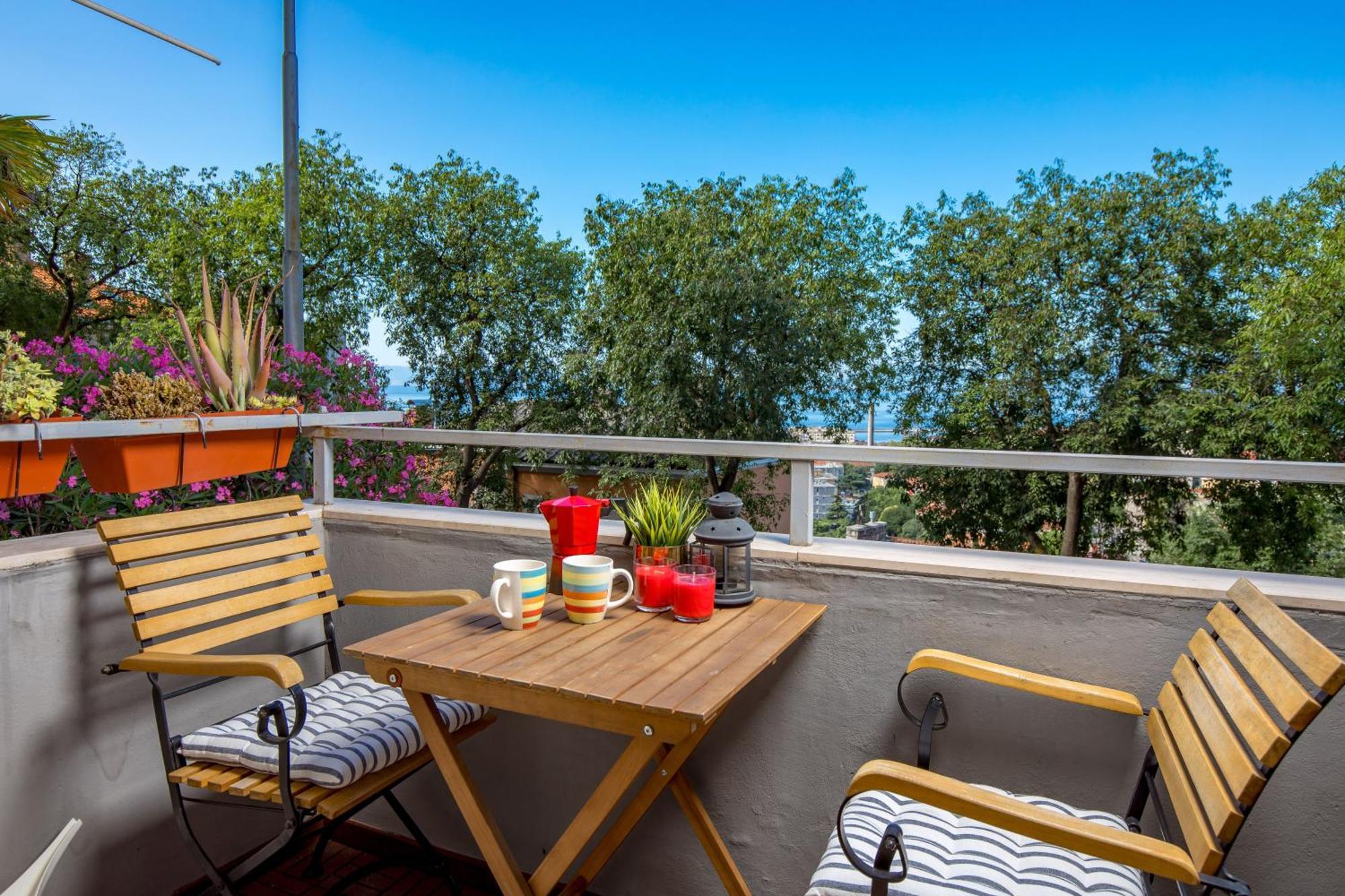 apartment Tiziano-Belveder Rijeka Eksteriør bilde